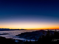 Abenddämmerung : Alp Scheidegg Silvester Neujahr Sternenhimmel